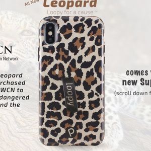 Leopard loopy case iPhone X/Xs